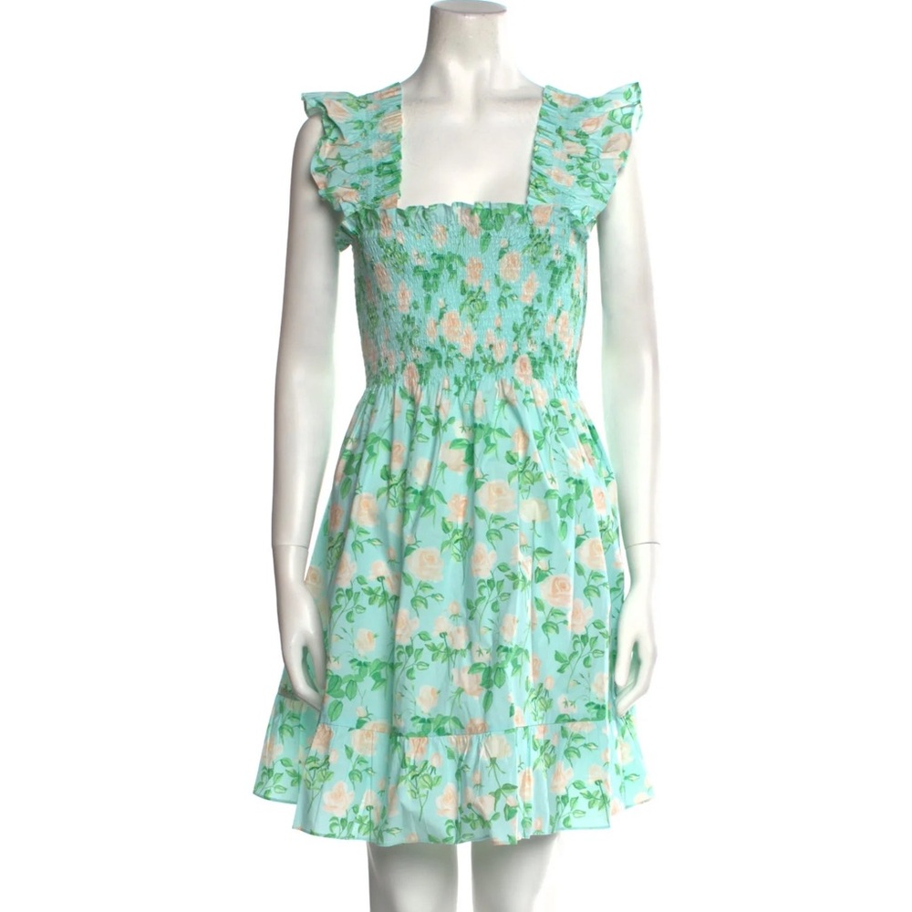 Hill House Floral Print Mini Nap Dress
